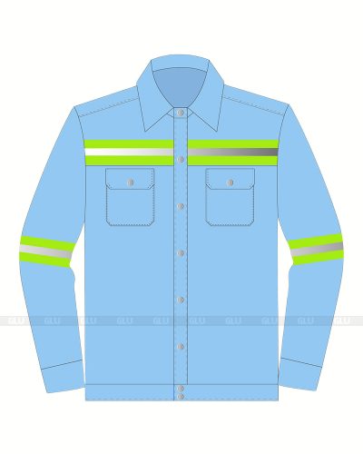 Mẫu đồng phục bảo hộ lao động BH50