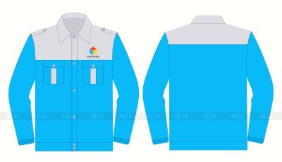 Mẫu đồng phục bảo hộ lao động BHC74