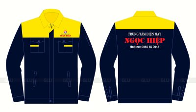 Mẫu đồng phục bảo hộ lao động BHC81