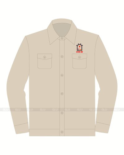 Mẫu đồng phục công nhân CNA10