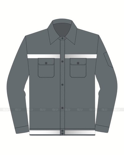 Mẫu đồng phục công nhân CNA16