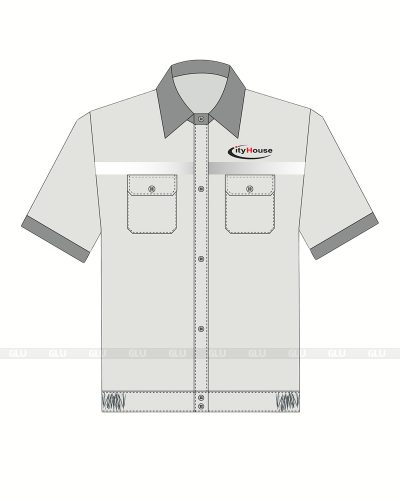 Mẫu đồng phục công nhân CNA18