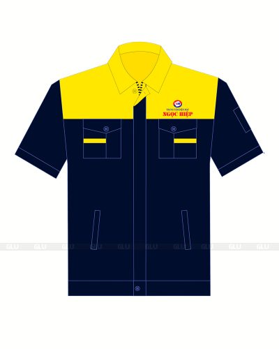 Mẫu đồng phục công nhân CNA33