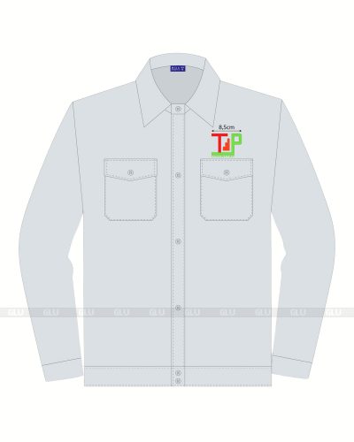 Mẫu đồng phục công nhân CNA42