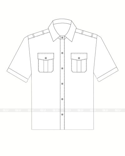 Mẫu đồng phục công nhân CNA45