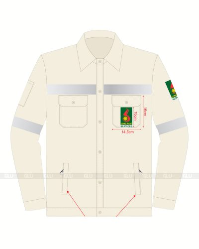 Mẫu đồng phục công nhân CNA46