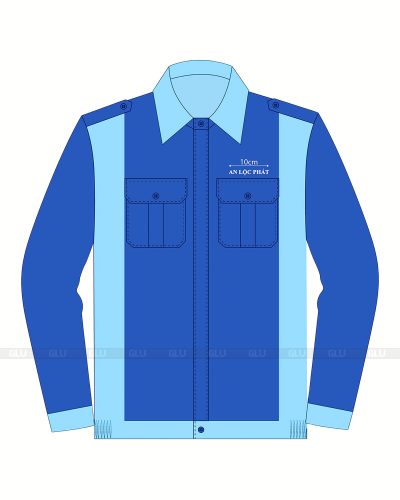 Mẫu đồng phục công nhân CNA67