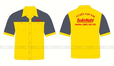 Mẫu đồng phục công nhân CNV03