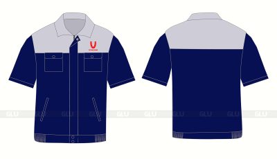 Mẫu đồng phục công nhân CNV34