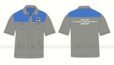Mẫu đồng phục công nhân CNV41