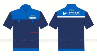 Mẫu đồng phục công nhân CNV54