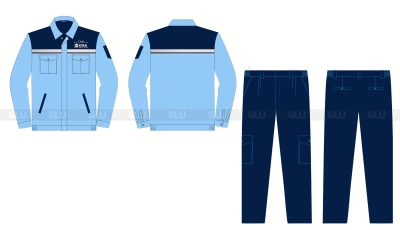 Mẫu quần áo đồng phục bảo hộ BHS02