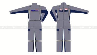 Mẫu quần áo đồng phục công nhân CNS18
