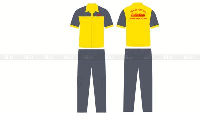 Mẫu quần áo đồng phục công nhân CNS23