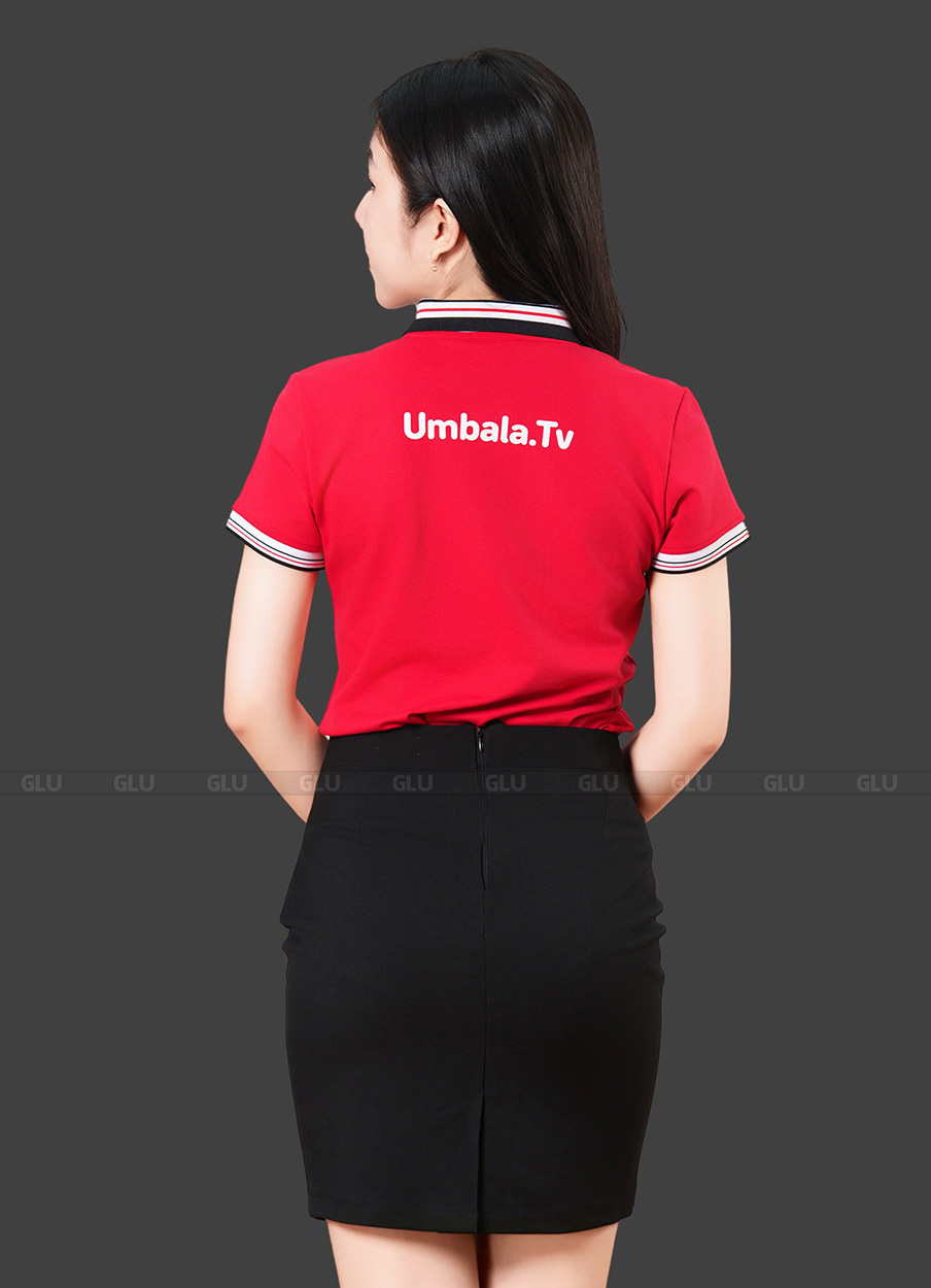 Áo phông đồng phục UmbalaTV body sau