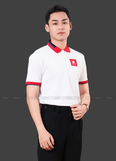 Áo thun đồng phục cổ trụ basic giá tốt