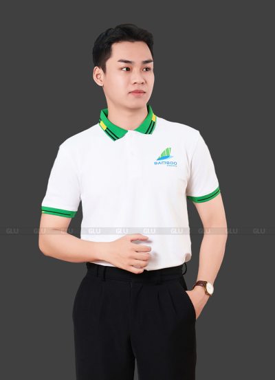 Đồng phục áo thun có cổ hãng hàng không BAMBOO AIRWAYS