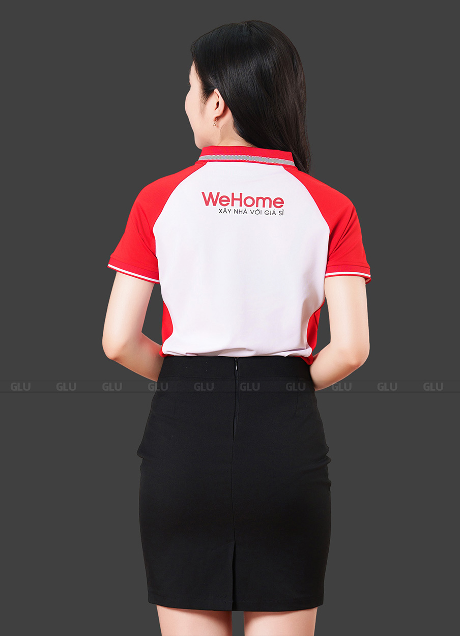 Đồng Phục Áo Thun Công Ty WeHome thân sau