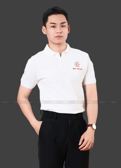 Mẫu áo polo đồng phục ty chất lượng BPC - HÀ ANH