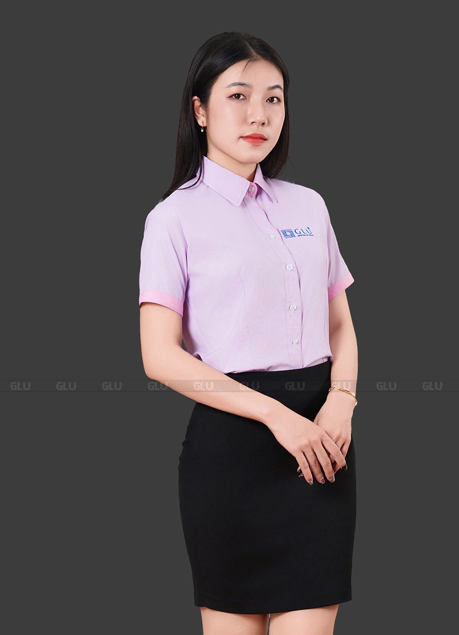 Áo sơ mi đồng phục GLU 4