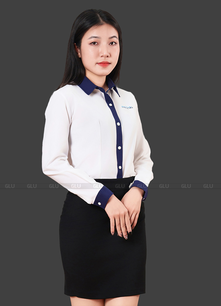 Đồng phục công sở sơ mi đẹp, thanh lịch Melodia 3