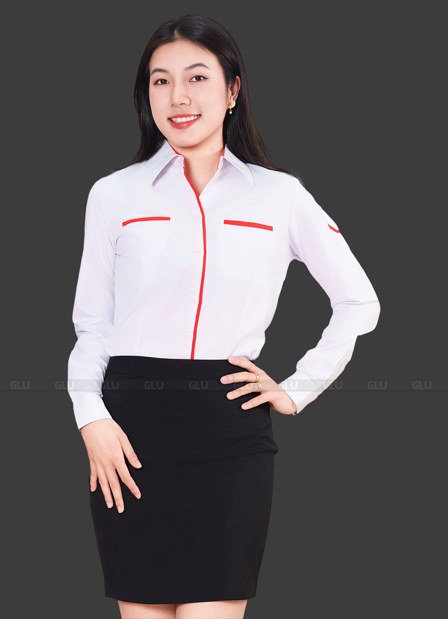 Đồng phục sơ mi văn phòng SMU10032 3