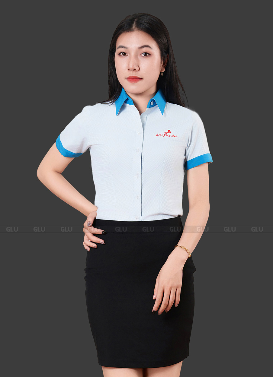 Đồng phục văn phòng nữ sang trọng PPB0001 2