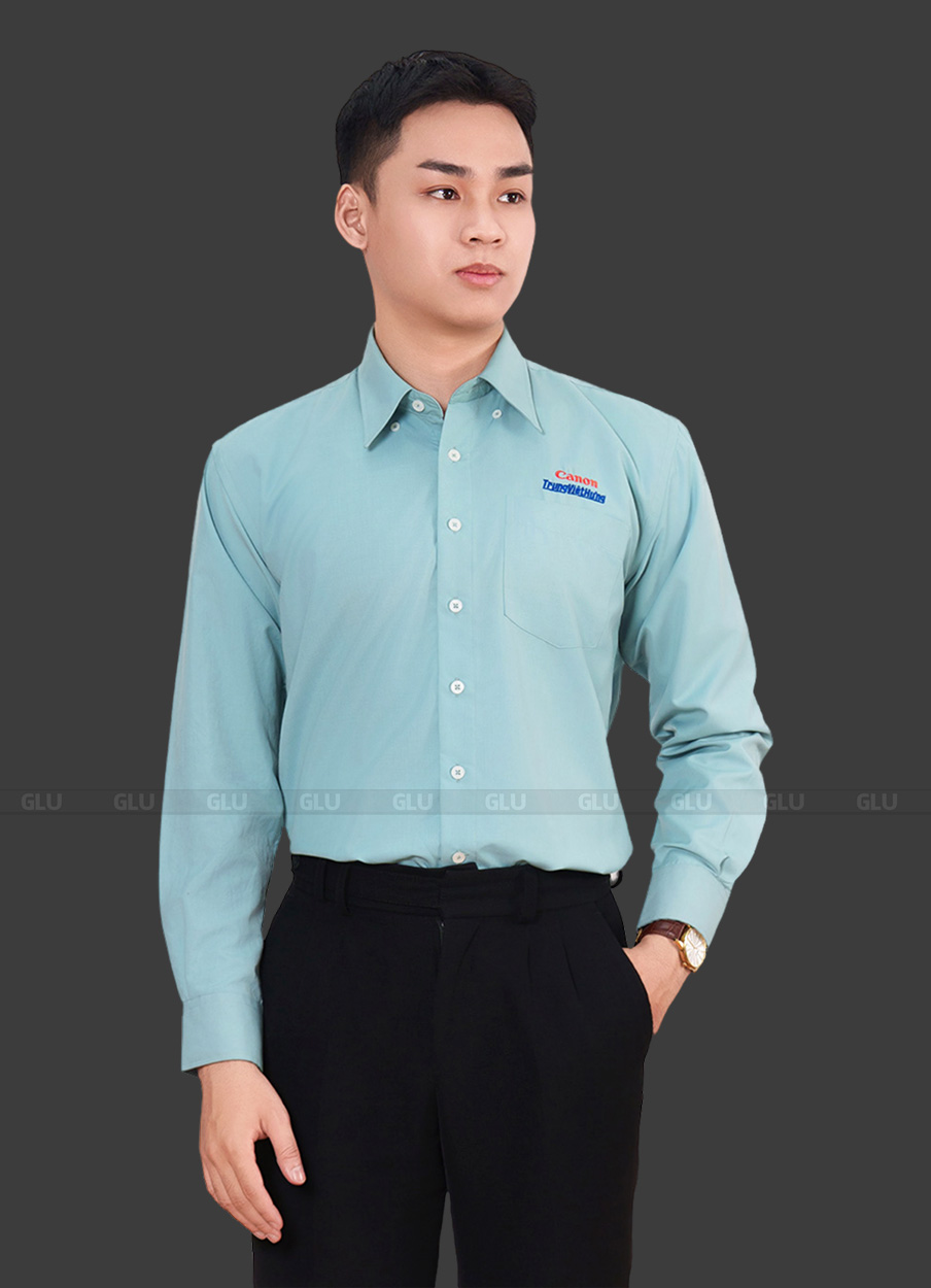 may áo sơ mi đồng phục tại hải phòng 2