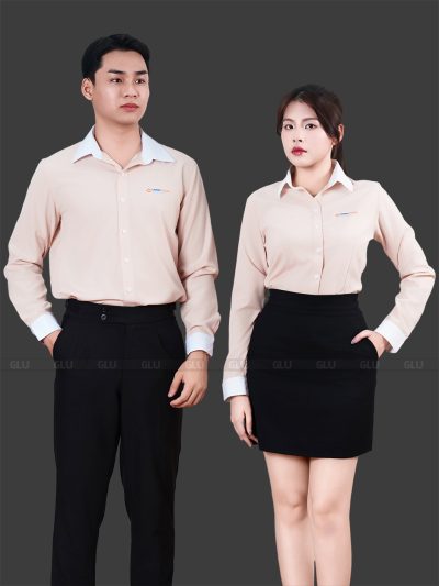 Áo sơ mi đồng phục công sở ngân hàng LIENVIETPOSTBANK 4