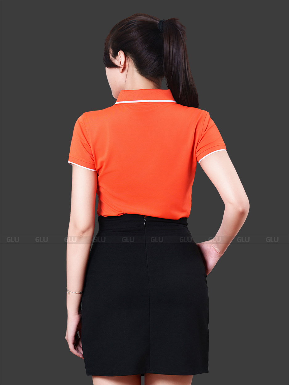 Áo thun đồng phục cao cấp ATU30044 thân sau