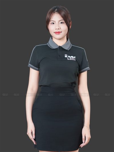 Áo thun đồng phục có cổ cho nhân viên công sở