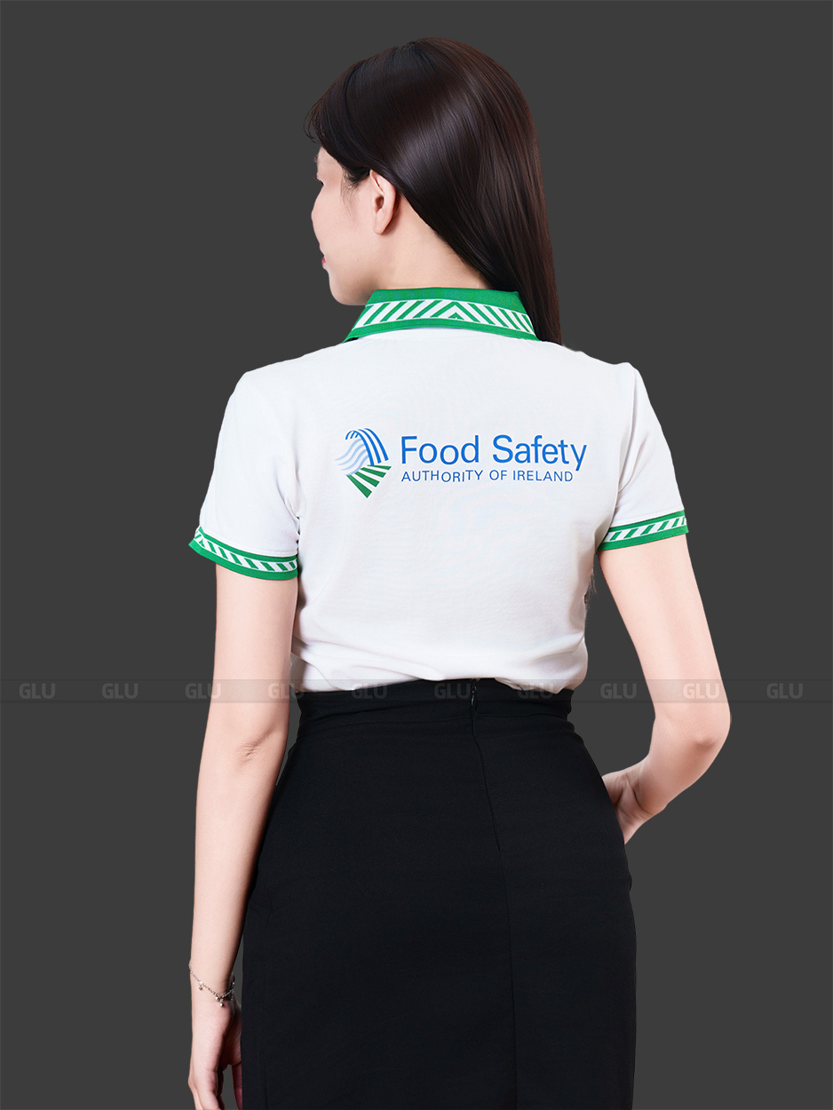 Áo thun đồng phục công ty Food Safety thân sau 1