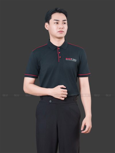 Áo Thun Đồng Phục Giá Rẻ màu đen 2