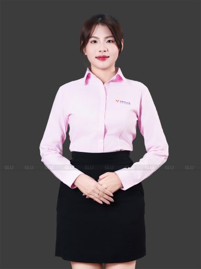 Đồng Phục Áo Sơ Mi Công Sở Văn Phòng In Thêu Logo Theo Yêu Cầu