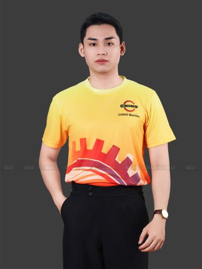 Đồng phục công ty dáng cổ tròn chuyên nghiệp CTU30053 1