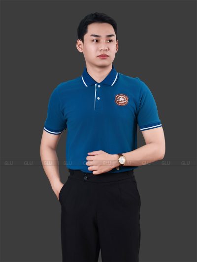 Đồng phục công ty màu cổ vịt Keits House 1
