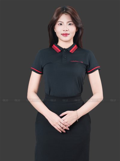 Đồng phục công ty màu đen CTU30048 1