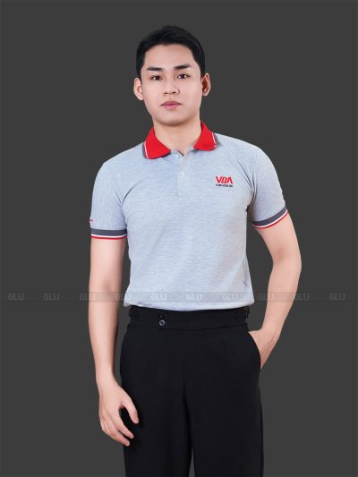 May In Áo Thun Đồng Phục Công Ty Có Cổ Cao Cấp ATU30008