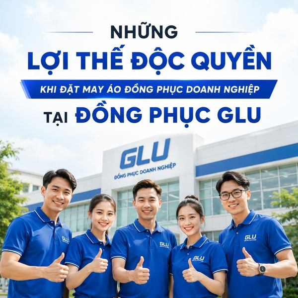 Những lợi thế độc quyền khi đặt may áo đồng phục doanh nghiệp tại Đồng phục GLU