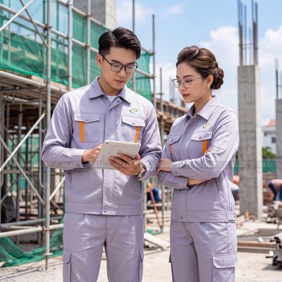 Áo bảo hộ đẹp phối màu hiện đại 5