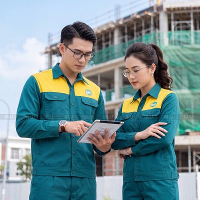 Công ty may đồng phục công nhân số lượng lớn 1