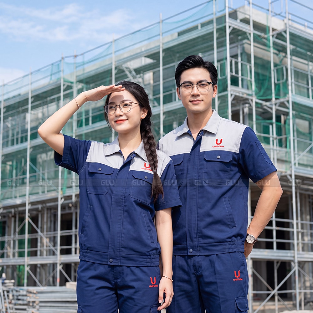 Đặt may đồng phục công nhân giá rẻ 2