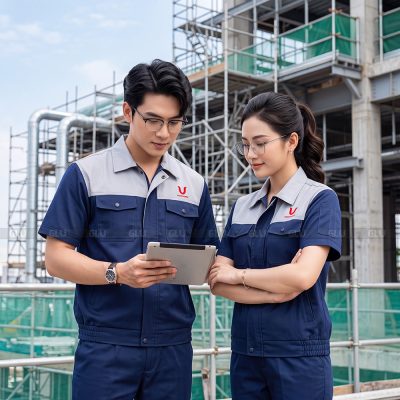 Đặt may đồng phục công nhân giá rẻ 5