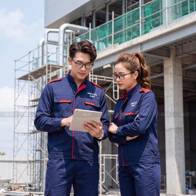 Đồ bảo hộ lao động in thêu logo theo yêu cầu 1