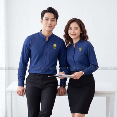 May đồng phục công sở đẹp 5