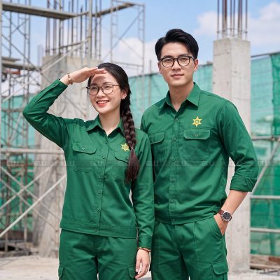 May quần áo bảo hộ lao động giá rẻ 1