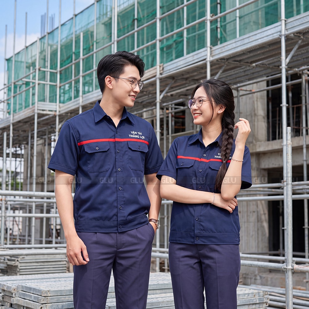 Xưởng may áo bảo hộ lao động giá rẻ logo in bền đẹp 4