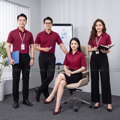 Xưởng may áo sơ mi công sở miễn phí thiết kế 4