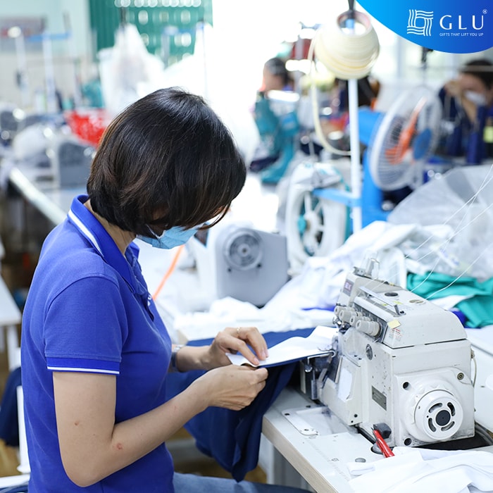 xưởng may đồng phục GLU 14