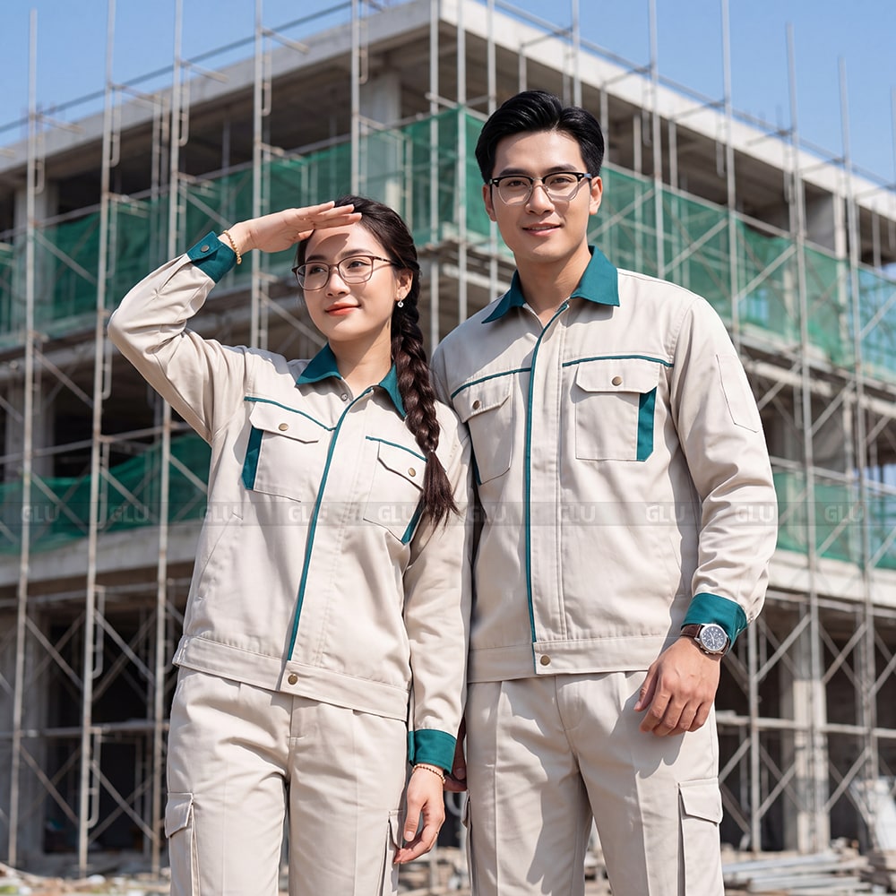 Áo bảo hộ may sẵn giá rẻ cho doanh nghiệp 5